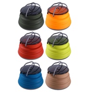 [szluzhen3gv] Foldable Camping Kettle Protable Travel Kettle 1.5L Compact Lightweight Multipurpose H