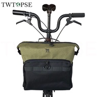 TWTOPSE Portable Backpack Bike Bag For Brompton Folding Bicycle 3SIXTY Fit 3 Holes Dahon Tern