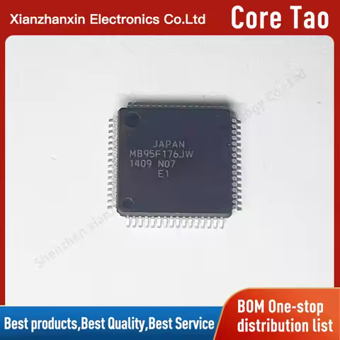1PCS/LOT MB95F176JW MB95F176JWPMC1-G-JNE1 QFP64 Automotive computer board cpu chip in stock