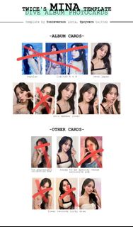 收TWICE Mina 專輯小卡
