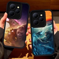 S71 Godzilla vs Kong Casing for Infinix HOT Smart 7 9 GT 20 Note 40S 8 Zero 30 40 30I 40I Play Pro P