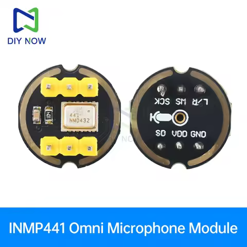 Omnidirectional Microphone Module I2S Interface INMP441 MEMS High Precision Low Power Ultra small vo