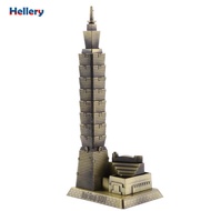 Hellery Taipei 101 Tower Building Sculpture Figurine Statue Model of  Home/Office Decor Collectibles
