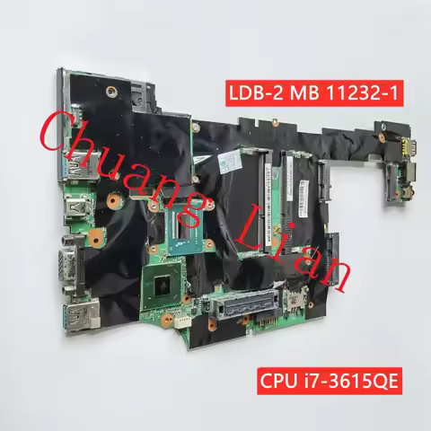 LDB-2 MB 11232-1 For Lenovo ThinkPad X230 X230i laptop motherboard with CPU i7-3612QE i7 3615QE I7 3