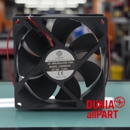 MESIN Fan 24V 9x9cm High Speed 0.25a - 0.30A Strong Rotation WELDING TRANSFORMER FAN WELDING MACHINE