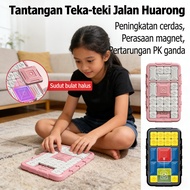 Huarong Road Magnetic Attraction Stereo Slide Puzzle Game Global Edition Puzzle Sliding