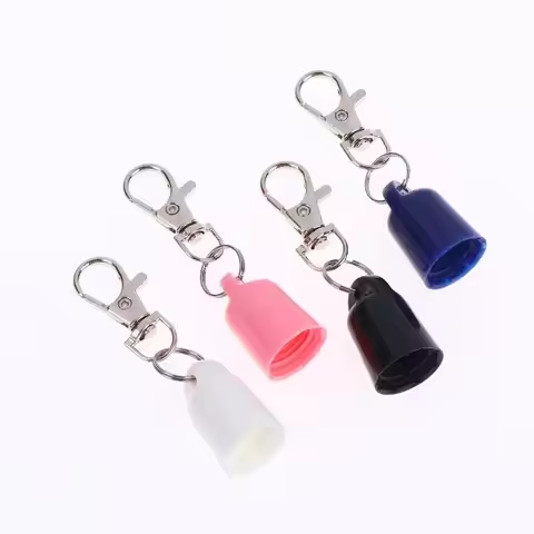 1Pcs Lip Balm Holder Keychain Multi Color Non-toxic Lip Balm Caps Compatible For Aquaphor Kids Outdo