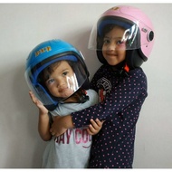 HELMET KIDS VISOREX BKP V10 & LTD V TEC JUNIOR TOPI VISOREX 54/57 FOR KIDS