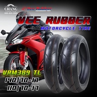 110/70-17 ปี21 , 140/70-17 ปี23 ยี่ห้อ VEE RUBBER รุ่น VRM 389 ยางสำหรับรถ 150cc CBR 250