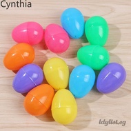 ღ 6x4cm eggs, 12 pieces, openable plastic eggs, simulated eggshells, party decorations, lottery eggs