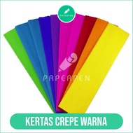 COLORED CREPE/ SHEETSKOBOT PAPER/ CREPE PAPER COLORED DECORATIVE PAPER