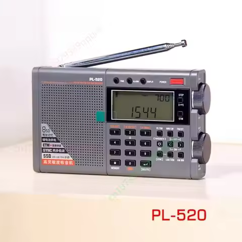 New For Tecsun PL-520 Radio Firmware 5202 FM /LW/SW/MW - SSB all-band radio ,For Tecsun pl330 Enhanc