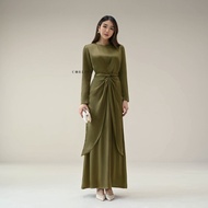 [Ptr] Latest MODEL - JUMBO READY/ELEA Tille DRESS CORLISS RAYA COLLECTION GAMIS SATIN SILK PREMIUM D