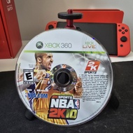 XBOX 360 NBA 2K10 2K SPORTS Cassette