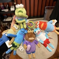 SpongeBob Residents Of Bikini Bottom Underwater Fish Population Plush Pendant Dolls Kawaii Dopey Daz