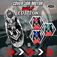 Coper Seat, Motorcycle Seat Cover With Full Print Wolf Edition Motifs For motir NMAX,AEROX,PCX,GRAND FILANO,FAZZIO,SCOOPY,VARIO,BEAT Etc