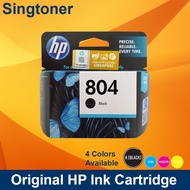 [Original]HP 804 804XL  Black Tri-color Ink for HP ENVY 6220 7820 Tango Printer