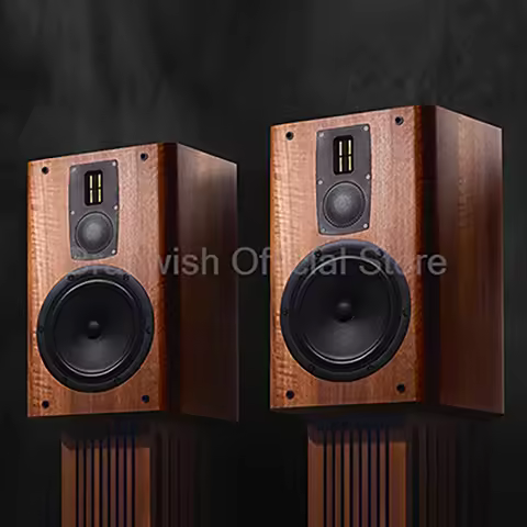 8 Inch 3 Way HiFi Bookshelf Speaker 50-80W Loudspeakers 6ohm Sound Box Passive Speakers For Home The