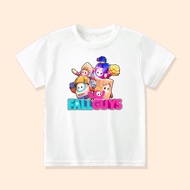 Kids T-shirt Game Fall Guys Tops Boys Girls Unisex Custom Name FGS-05