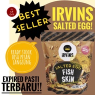 Singapore Irvin Salted Egg Fish Skin - Irvin Salted Egg Flavored Fish Skin Snack 80g 105g 230g