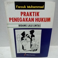 Original book PRACTICE OF ENFORCEMENT LAW FOR LINTAS FIELDS - FAROUK MUHAMMAD