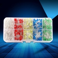 100 PCS LED 5mm Pelbagai warna
