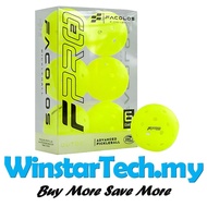 Facolos Gen 2 F-Pro Performance Pickleball 6 Pcs 1 Box 40 Holes Diameter 74MM Pickle ball