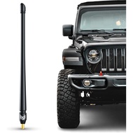 Ronin Factory Short Antenna for Jeep Wrangler Rubicon Gladiator Sahara Sport 4xe JK JL 2007-2023 Jee