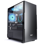 Aigo darkFlash Neo 202 Black MATX with 4pcs DR11 PC Casing