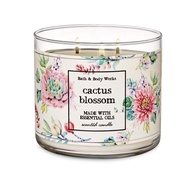 💯 Authentic Bath and Body Works 3 Wick Candle : Cactus Blossom