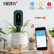 Yieryi Zigbee Wireless S Zoil เครื่องวัดความชื้น3 In 1อุณหภูมิดิน/เครื่องวัดความชื้นเบาสำหรับสวนสนาม