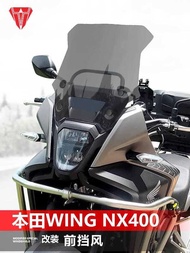 Suitable for Honda NX400 NX500 Windshield Dedicated Modified Water Bird Front Windshield Chest Prote