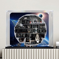 [Transparent Display Box] Acrylic Display Box Suitable for Lego 75419 Star Wars Death Star Building 