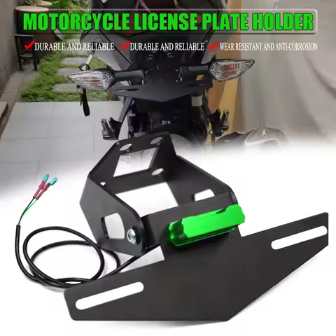 Fit For NINJA Z 500 400 NINJA250 NINJA400 NINJA500 Z250 Z400 Z500 License Plate Holder Fender Elimin