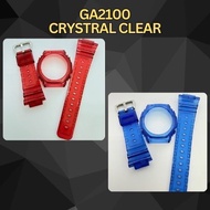 BNB MODEL GA2100 CRYSTAL CLEAR/BNBCUSTOM/PLAIN COLOUR/BAND AND BEZEL/STRAP