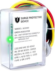AG3000 HVAC Surge Protector 120/240V – Universal Mini Split Surge Protective Device with TPMOV Techn