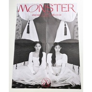 Poster Fold From Red Velvet Album-IRENE & SEULGI-MONSTER Kpop