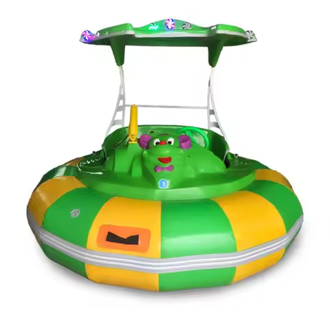 Electric Bumper Boat Park Boat Scenic Area Amusement Park Double Drive Cartoon Amusement Boat