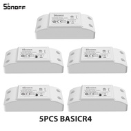 SONOFF WiFi Smart Switch BASICR4 with ESP32 Chip Magic Switch Mode Light Switch eWeLink APP Group Co