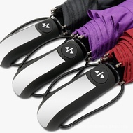 Umbrella Stand Alloy Rod Outdoor Umbrella Ten-Bone Fully Automatic Sunny Umbrella 77cm Vinyl Sunscre