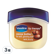 Vaseline 凡士林 護唇膏  Cocoa Butter  7g  3罐