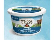 ORGANIC VALLEY Cottage Cheese、布緯、 低脂茅屋起司、卡迪吉( 空運商品）