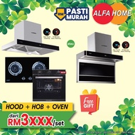 [PROMOSI BULAN RAMADHAN] LIVINOX COOKER HOOD + BUILT-IN GAS HOB + OVEN