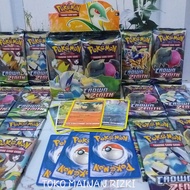 1 Pack Isi 50 Lembar Mainan Kartu Pokemon Booster TCG Langka / Trading Card Game Pokemon Terbaru
