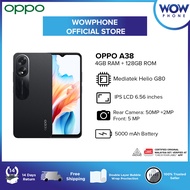 [READY STOCK] OPPO A38 [4GB/6GB RAM | 128GB ROM], 1 Year Warranty by Oppo Malaysia