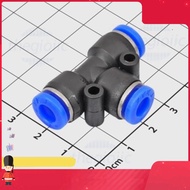 [5 Pieces]- PE6 Smart.hcm 6mm Tube T-shaped Pneumatic Connector