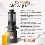 Slow Juicer Signora Big Hopper dan Bonus