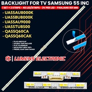 SAMSUNG 55 INCH TV BACKLIGHT UA55AU8000 UA55BU8000 UA55AU8000K UA55BU8000K UA55AU9000 UA55TU8500 QA5