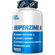 Evlution Huperzine A Nootropics Brain Support Supplement Nutrition Focus and Memory Supplement for B