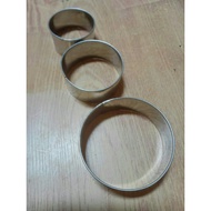 SIOMAY CAKE MOLD Ring CUTTER ROUNDRing SIZE 5X2CM 4X2CM 3X2CM